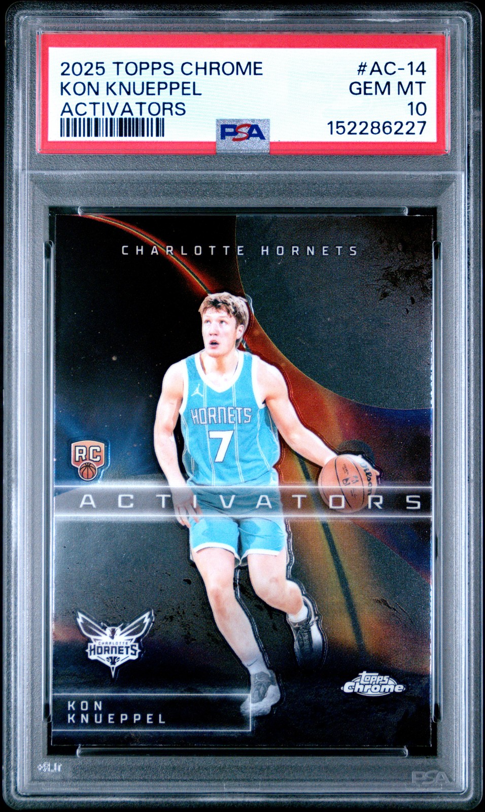 2025 TOPPS CHROME ACTIVATORS #AC-14 KON KNUEPPEL PSA 10
