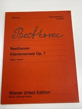 Beethoven Piano Sonata No 4 E flat Major Op 7 Weiner URTEXT Music Book UT50123