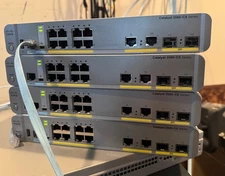 Cisco switch SFP WS-C3560CX-8TC-S Version 15.2(7)E12 Tested  ipservices LOG atta