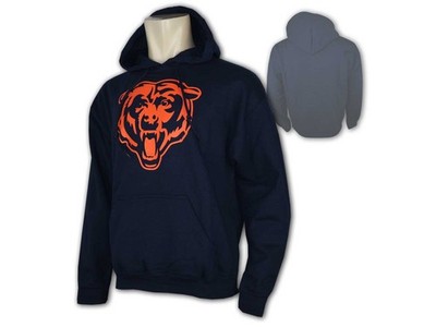 Majestic Chicago Bears Hoody navy NFL Fan Kapuzensweatshirt Hoodie Gr. S M