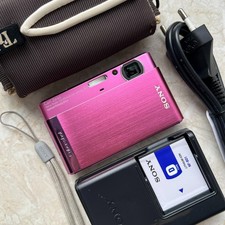 Sony Cyber-Shot DSC-T90 Pink Rosa Digitalkame...