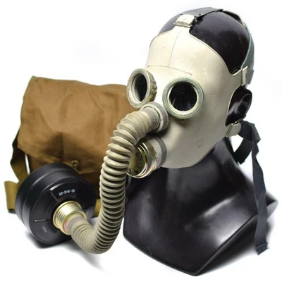 Máscara de gas soviética PDF-7 juego para niños con filtro NATO CF F3 40mm - Imagen 1 de 4