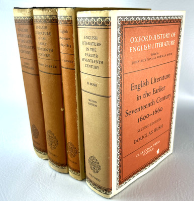 Oxford University Press Oxford History of English Literature Set of 4 Hardcover