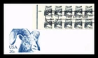 US COVER BIGHORN SHEEP BOOKLET PANE FIRST DAY ISSUE ANDREWS CACHET