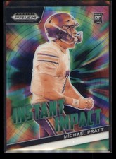2024 Panini Prizm Draft Picks - Instant Impact Green Michael Pratt #II-MPJ