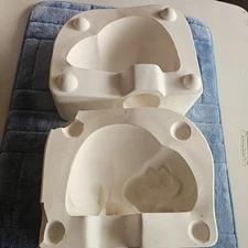 VINTAGE OCEAN STATE OS 369 COMIC CAT BANK CERAMIC SLIP CAST MOLD