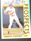Photo of 1992 Fleer #668b Monty Fariss Texas Rangers Baseball Card
