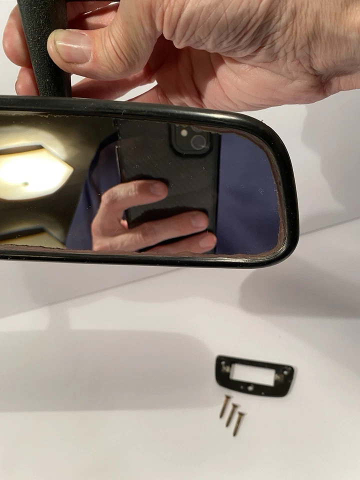 ESPEJO RETROVISOR MERCEDES 1973-80 W116 300SD 450SEL 450SEL 280SE 280S 350SEL FABRICANTE DE EQUIPOS ORIGINALES Foto 2 de 4