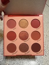 ColourPop 9 Pan Eyeshadow Palette MAIN SQUEEZE Reds Pinks Oranges Retired NWOB