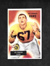 1955 BOWMAN #82 LES RICHTER - VG/EX, BUT LOOKS EVERY BIT OF GEM MINT!