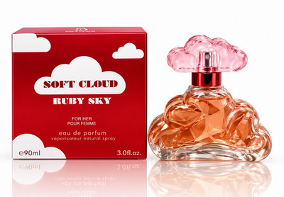 United Scents Soft Cloud Ruby Sky Eau de Parfum Spray 3.0 fl oz Coconut