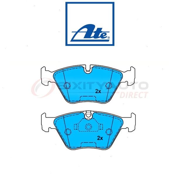ATE 607089 Disc Brake Pad Set for ZX947 PGD947M MX947 AE7592BM 34116761280 mu
