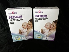 2 speCtra Premium 24mm Accessory Flange/Valve/Tubing/Bottle Kits - Sealed/New