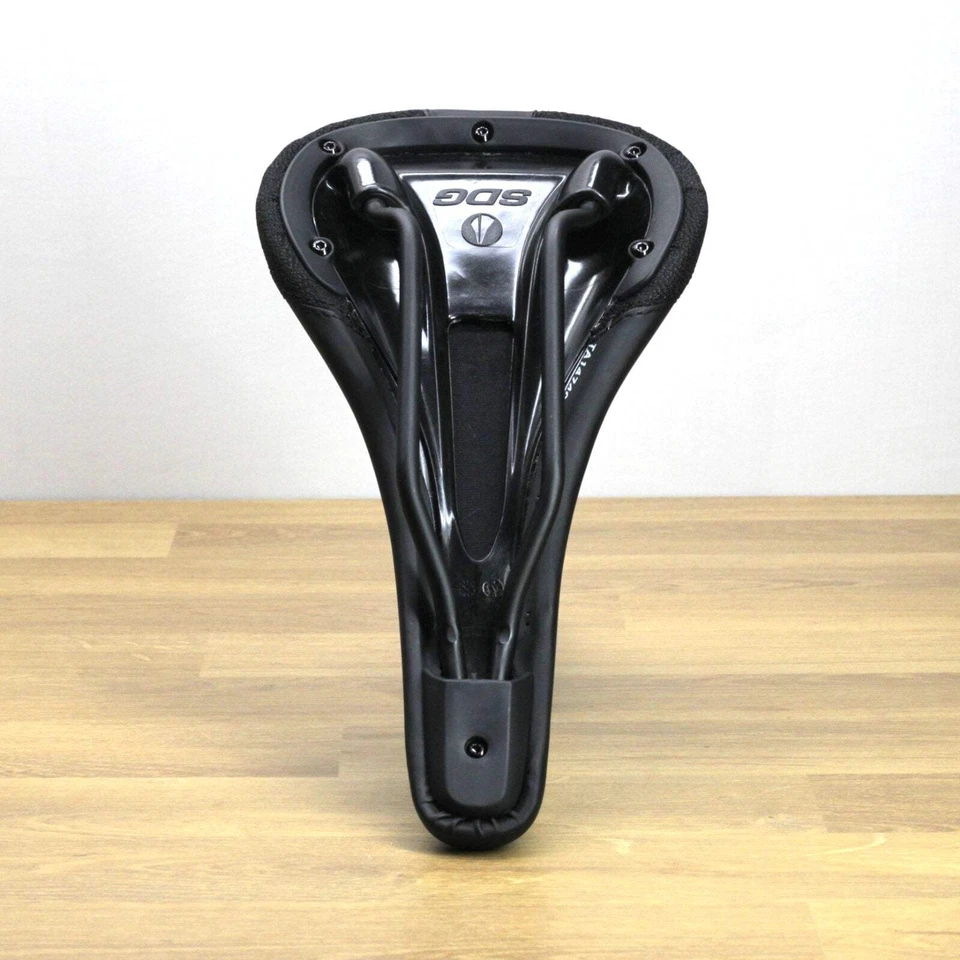 Sillín de bicicleta SDG Bel Air V3 Lux - negro - NUEVO OEM Foto 4 de 4