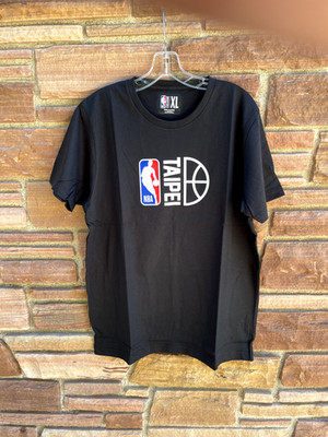 NBA Taipei Taiwan Exclusive Black T-Shirt Official Licensed New Men S M L XL XXL