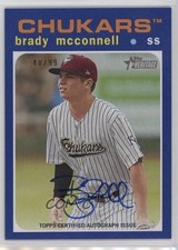 2020 Heritage Minor League Edition Blue Border 40/99 Brady McConnell Auto 7iu