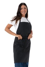 Unisex Essential Apron Pinstripe One Size Chef Works