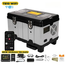 8KW Wifi Smart App Control 12V/24V/110-240V Diesel Air Heater Parking Heater