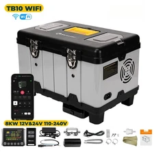 8KW Wifi Smart App Control 12V/24V/110-240V Diesel Air Heater Parking Heater