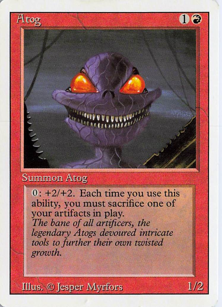 Atog Common Revised Edition Magic: The Gathering Near Mint
