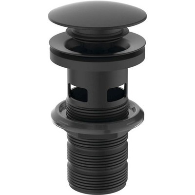 Ideal Standard Push Open-Ventil E1482XG für Waschtische mit Überlauf, Silk