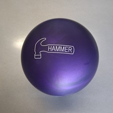 Hammer Purple Pearl Urethane purple pin  bowling  ball  15 LB.  new in box  #057