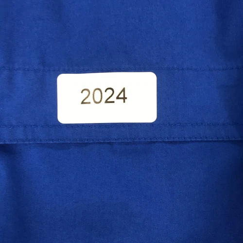 Devon & Jones Windbreaker Jacket Size L Mock Neck Pockets Full Zip Blue image 14