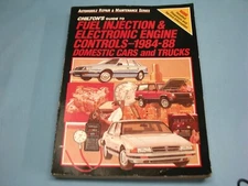 CHILTONS GUIDE #7768~ FUEL INJECTORS & ELECTRONIC ENGINE CONTROLS 1984 - 1988