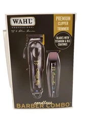 Wahl 3025397 Cordless Barber Combo Premium Clipper & Trimmer Combo NEW