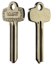 best Key Blank N, A1114N, Pk10