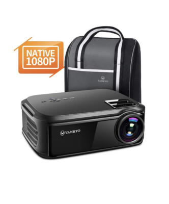 NEW Vankyo Performance V620 Full HD 1080P Projector TV + Bag