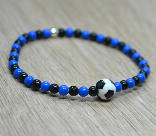 bracciale perline squadra calcio inter atalanta pisa latina bisceglie renate - 第 3/7 張圖片