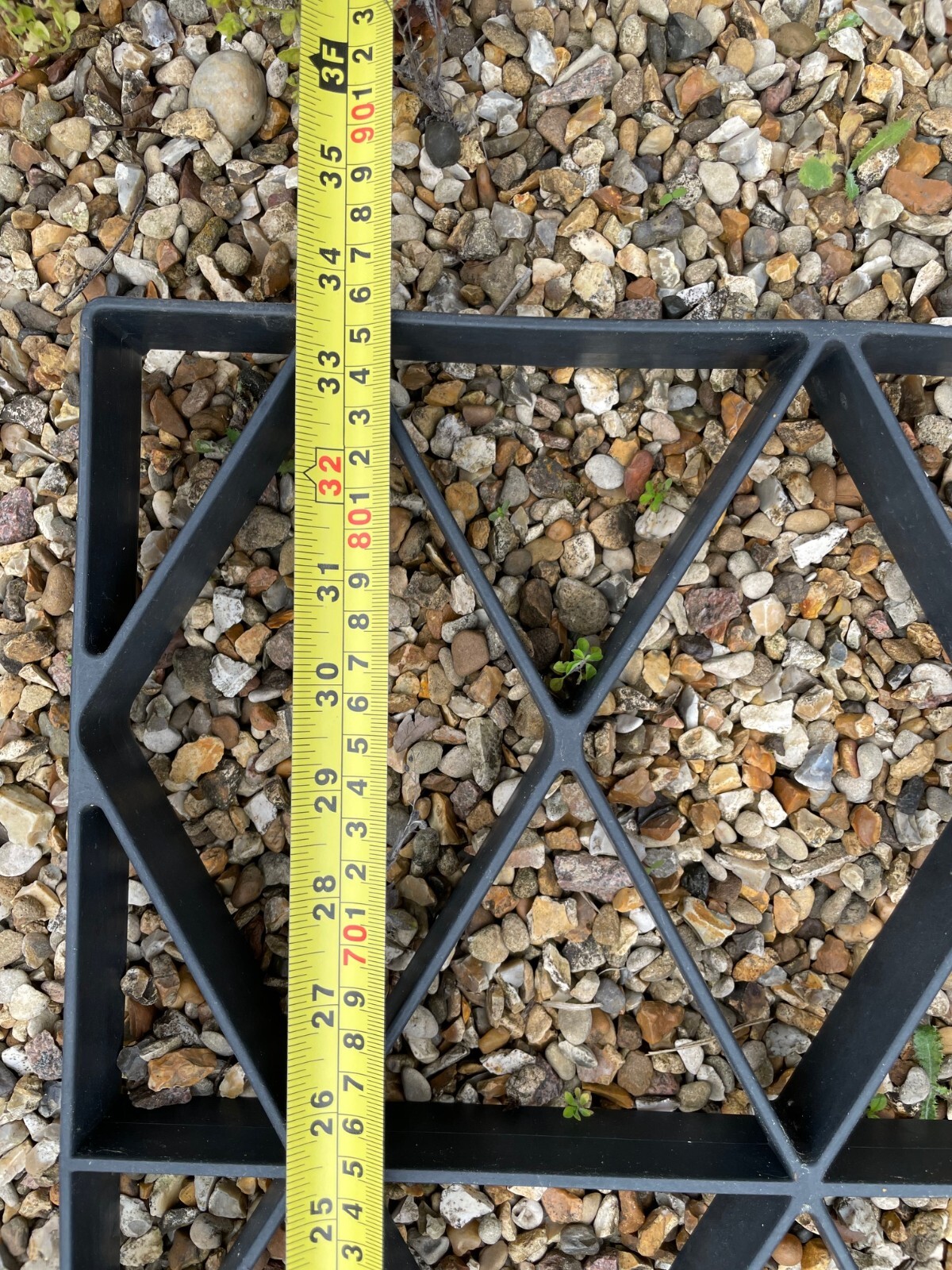 Diamond Grid Pond Safety Cover. Plastic Grid With Aluminium Metal