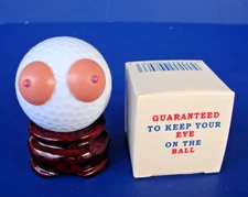 Golf Ball With Boobs Funny Adult Novelty Gag Gifts NIB Breasts Tits Novelty