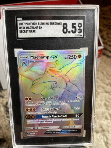 Machamp-GX graded SGC 8.5 for sale on eBay