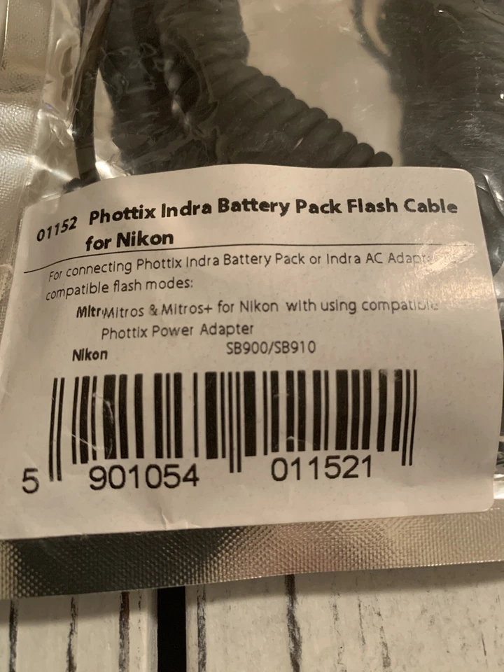Phottix Indra Flash Cable For Nikon - Image 2 of 3