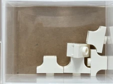 LEGO Parts - White Arch 1 x 2 Jumper - No 38583 - QTY 5