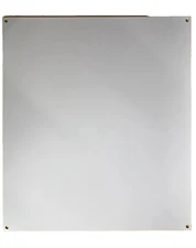 NEW! - STAHLIN BACK PANEL JIC - 12 x 10 Carbon Steel - White - Part # BP1210CS