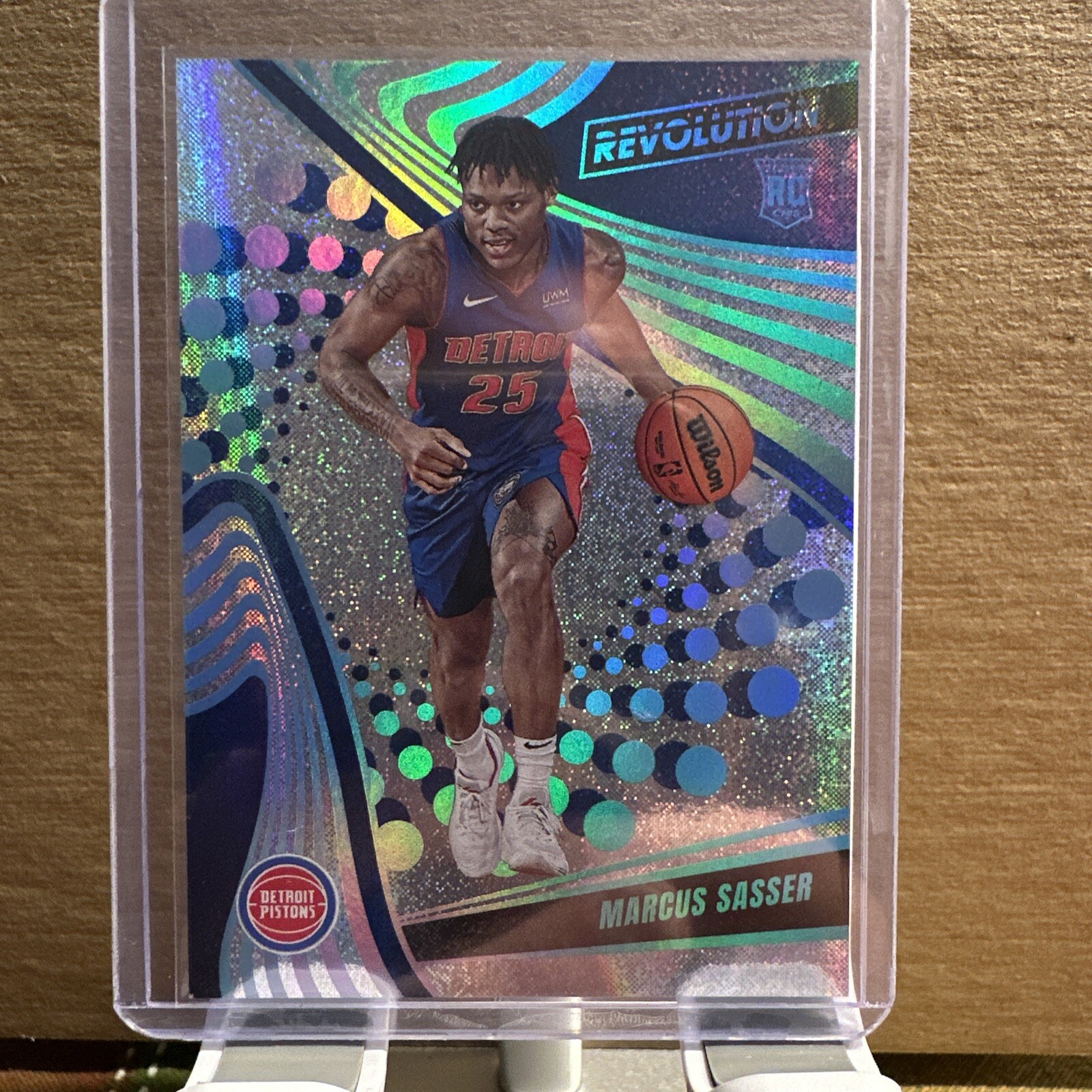 2023-24 Panini Revolution - Rookies Neutron #126 Marcus Sasser 39/125 (RC)