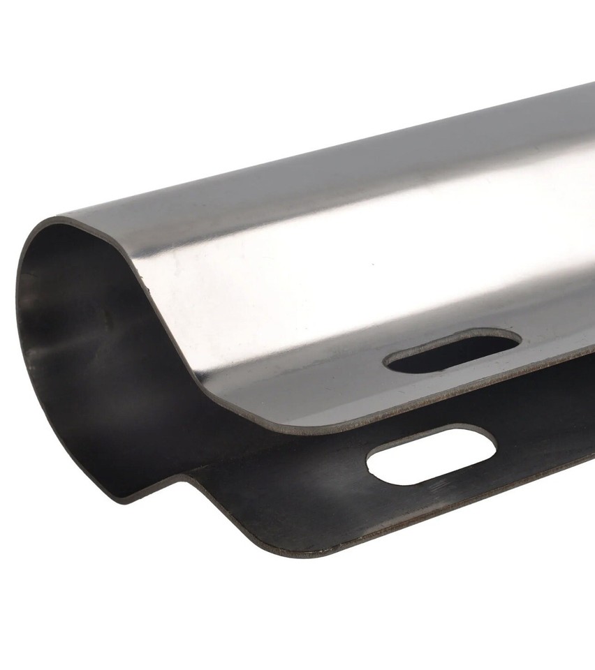 ANTUKO 30 In Stainless Steel Straight Mud Flap Hanger 1 1/8 - Foto 6