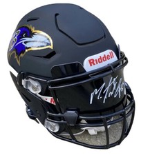 BALTIMORE RAVENS MARK ANDREWS SIGNED AUTOGRAPHED Speedflex Visor FOOTBALL HELMET