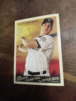 BRAD HAWPE 2009 UPPER DECK GOODWIN CHAMPIONS #181 FREE SHIPPING 