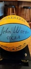 John Wooden & Gail Goodrich Signed UCLA Bruins  Mini Basketball JSA LOA