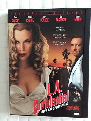 L.A. Confidential  Kevin Spacey Russell Crowe Kim Basinger Snapper Case
