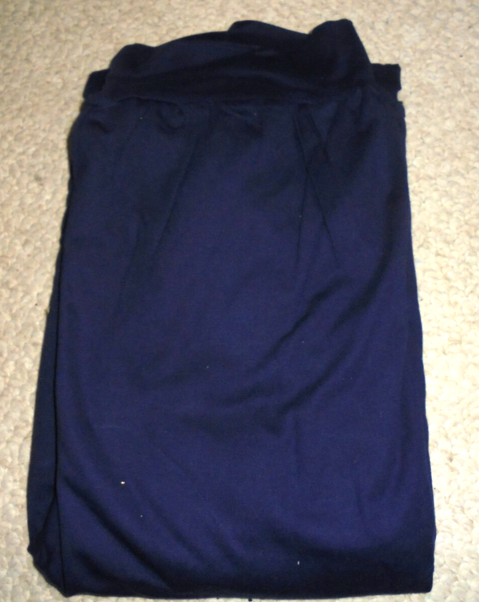 FILA Vintage Savile row lounge set camicia Henley con pantaloni taglia media blu navy