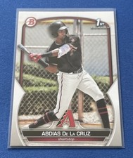 2023 Bowman Prospects #BP-34 Abdias De La Cruz Arizona Diamondbacks