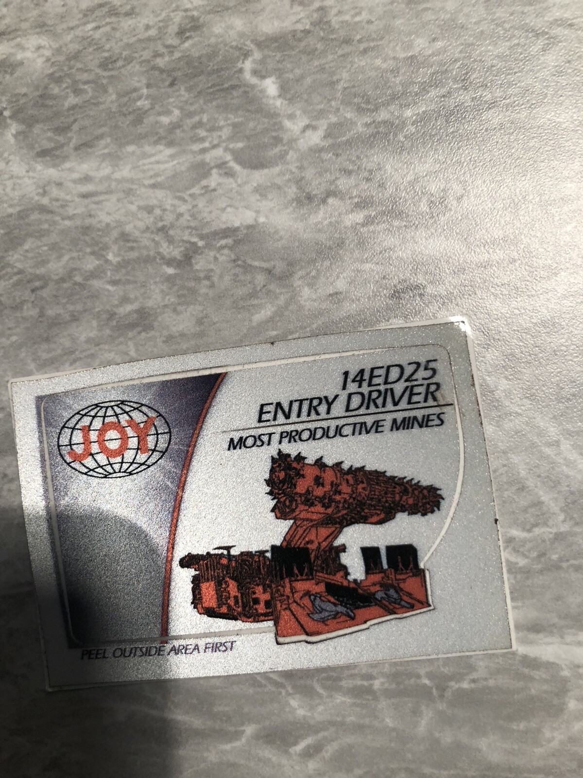 Joy Coal Mining stickers eBay