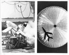 Ryan Firebee Drone 1971 Press Photo Air Force Rocket Launch Pad  NORD  *P176b