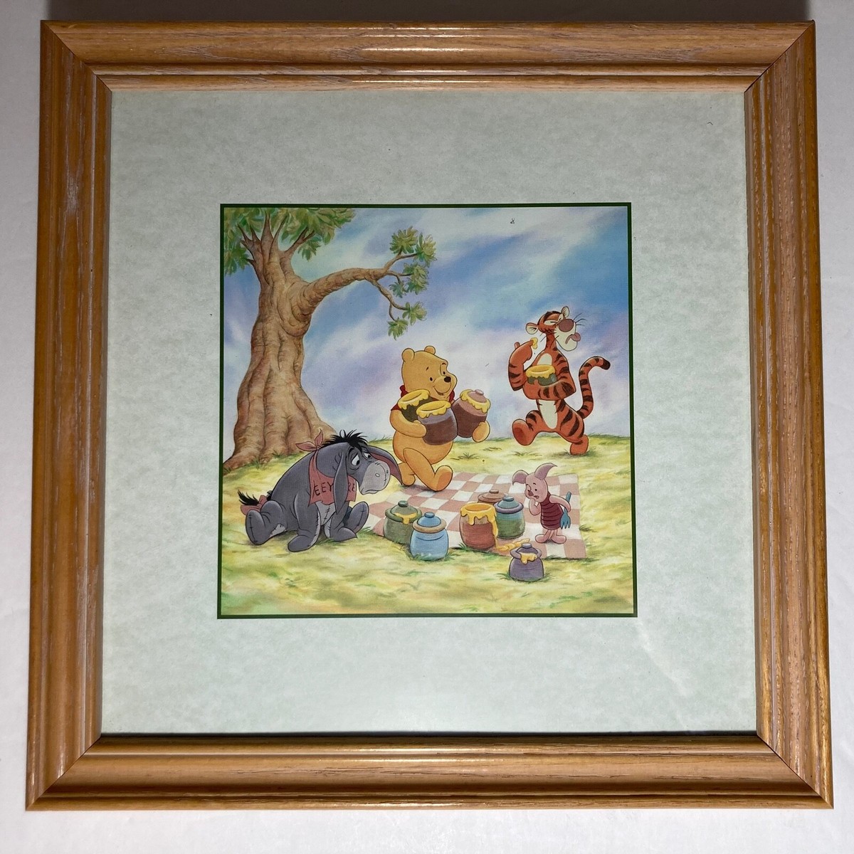 POOH’S MORNING LIGHT（MM）　ディズニー絵画 保証書付 額装 s-l1200.jpg