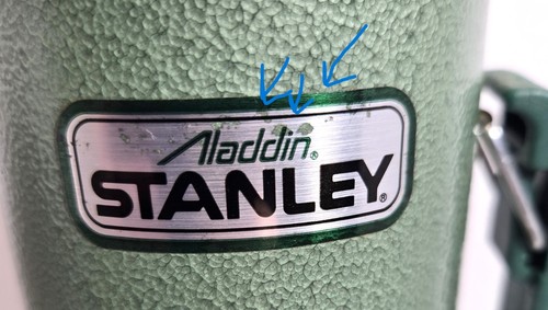 VTG Stanley Thermos By Aladdin Green Vacuum A-944DH 1-Qt Made In Nashville USA - Picture 3 of 4